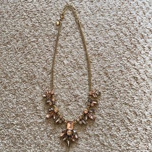 Coral statement necklace